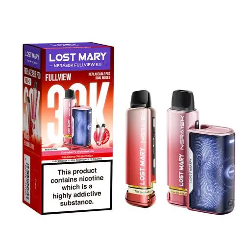Lost Mary Nera 30K Fullview Prefilled Pod Kit Red Edition