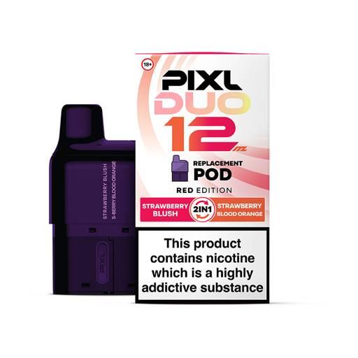 PIXL Duo 12 Prefilled Vape Pods Red Edition