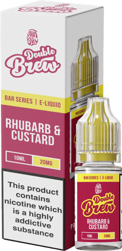 Ohm Brew Double Brew Bar Salts Rhubarb & Custard 5mg