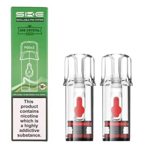 SKE Crystal Plus Refillable Pods Refillable Pods 1.1 ohm (2pk)