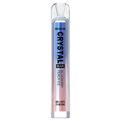 SKE Crystal Bar 600 Disposable Vape Blueberry Peach Ice