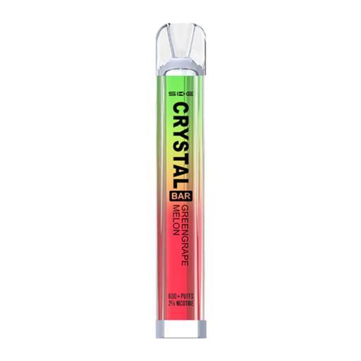 SKE Crystal Bar 600 Disposable Vape Green Grape Melon