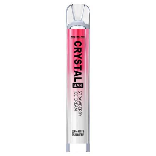 SKE Crystal Bar 600 Disposable Vape Strawberry Ice Cream