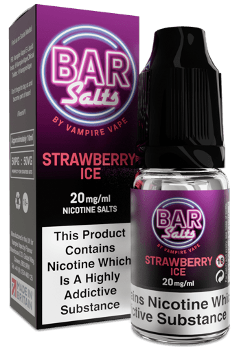 Vampire Vape Bar Salts Strawberry Ice 20mg