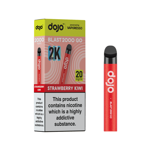Vaporesso Dojo Blast 2000 Go Prefilled Pod Kit Strawberry Kiwi