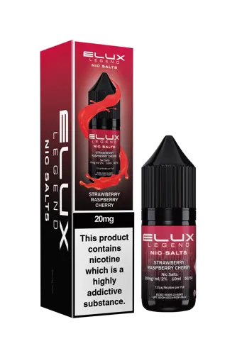Elux Legend Nic Salt E-liquid Strawberry Raspberry Cherry 20mg