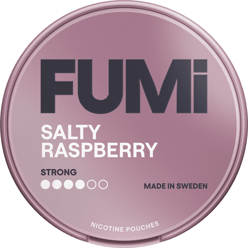 FUMi Nicotine Pouches Salty Raspberry 8mg (4/6)