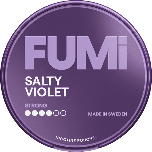 FUMi Nicotine Pouches Salty Violet 8mg (4/6)