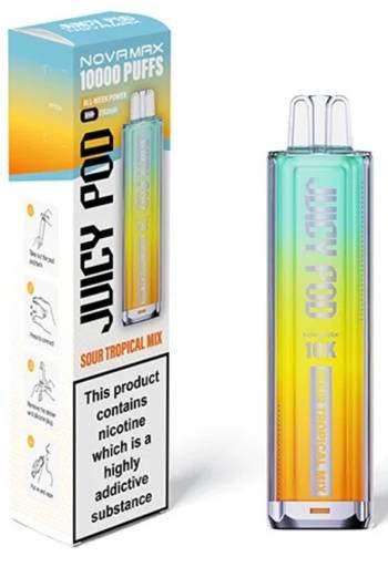 Juicy Pod Novamax 10K Prefilled Pod Kit Sour Tropical Mix