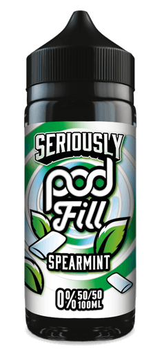 Seriously Pod Fill 100ml Shortfills Spearmint 100ml