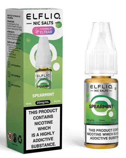 Elf Bar Elfliq Nic Salt E-Liquid Spearmint 20mg