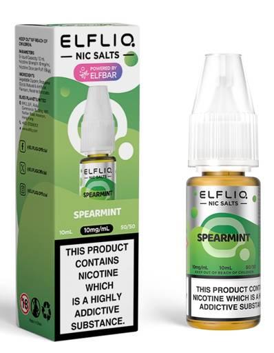 Elf Bar Elfliq Nic Salt E-Liquid Spearmint 10mg