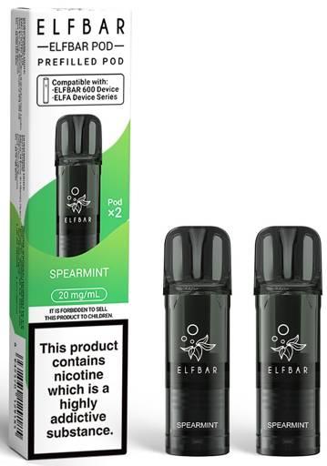 Elf Bar 600 Prefilled Pods Spearmint