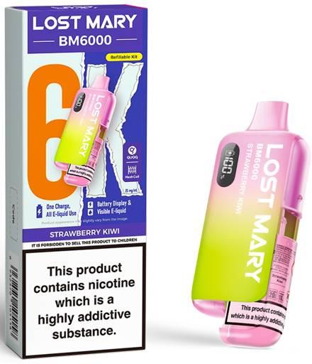 Lost Mary BM6000 Prefilled Pod Kit Strawberry Kiwi