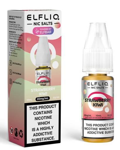 Elf Bar Elfliq Nic Salt E-Liquid Strawberry Kiwi 20mg