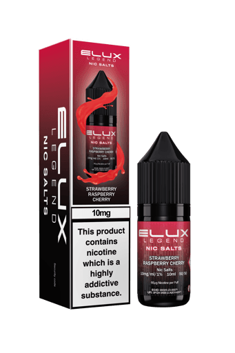 Elux Legend Nic Salt E-liquid Strawberry Raspberry Cherry 10mg