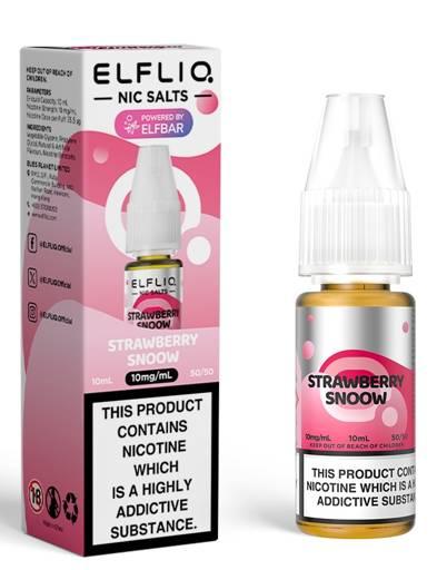 Elf Bar Elfliq Nic Salt E-Liquid Strawberry Snoow 10mg