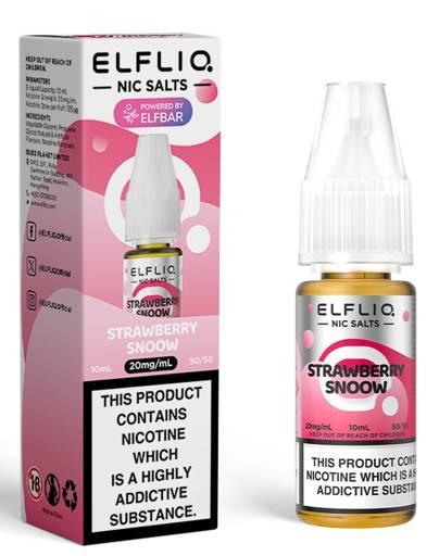 Elf Bar Elfliq Nic Salt E-Liquid Strawberry Snoow 20mg