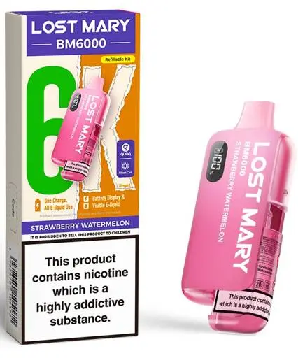 Lost Mary BM6000 Prefilled Pod Kit Strawberry Watermelon