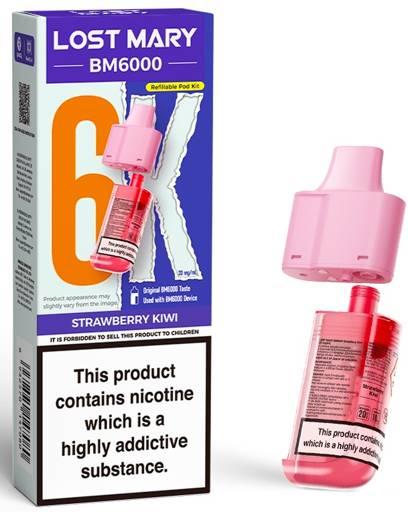 Lost Mary BM6000 Prefilled Pods Strawberry Kiwi
