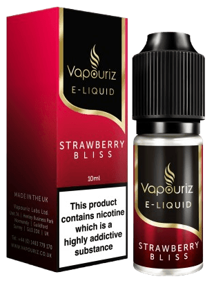 Vapouriz Premium E-liquids Strawberry Bliss 0mg