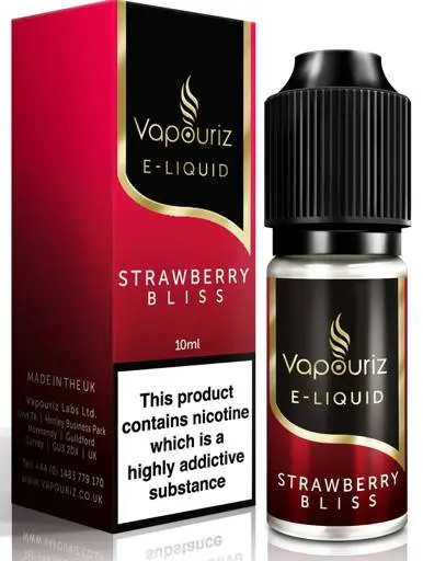 Vapouriz Premium E-liquids Strawberry Bliss 6mg