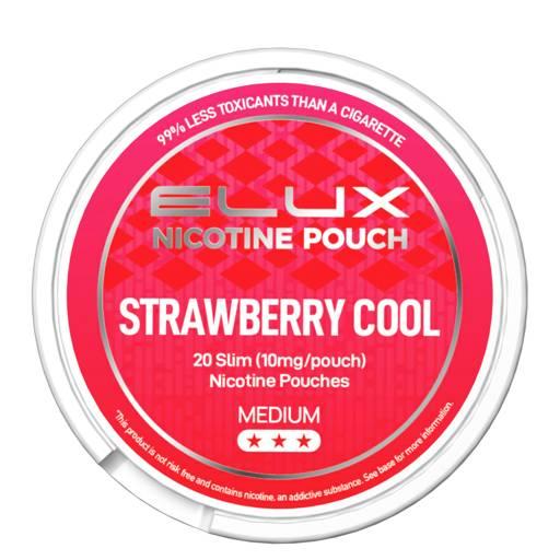 Elux Nicotine Pouches Strawberry cool 10mg