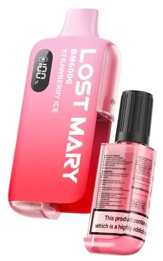 Lost Mary BM6000 Disposable Vape Strawberry Ice