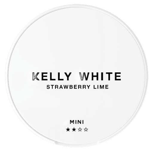 Kelly White Nicotine Pouches Strawberry Lime (2 Dots)