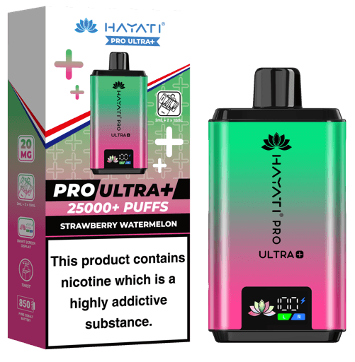 Hayati Pro Ultra Plus 25000 Prefilled Pod Kit Strawberry Watermelon