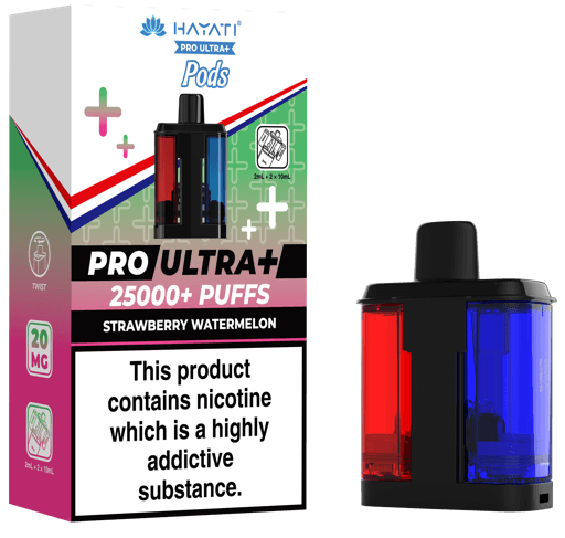 Hayati Pro Ultra Plus 25000 Prefilled Pods Strawberry Watermelon
