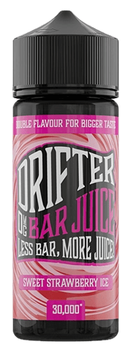 Drifter Bar Juice 100ml Shortfill E-Liquids Sweet Strawberry Ice 100ml