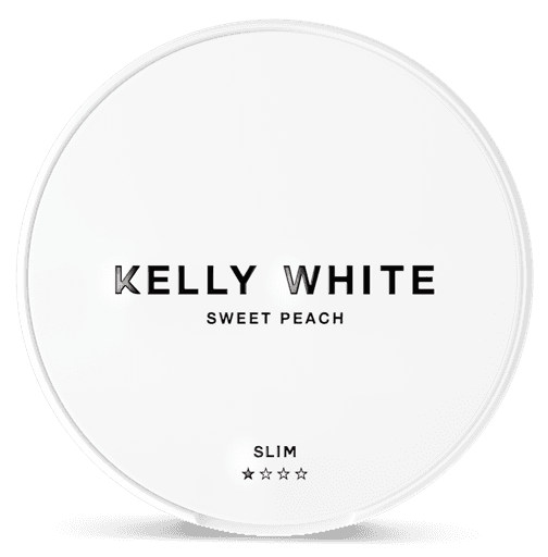 Kelly White Nicotine Pouches Sweet Peach (1 Dot)