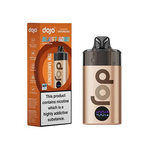 Vaporesso Dojo Blast 6000 Prefilled Pod Vape Kit Ten Tangerines 20mg kit