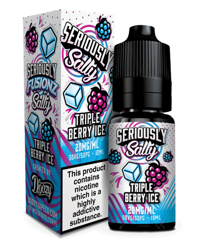 Seriously Fusionz Nic Salt E-Liquids Triple Berry Ice 5mg