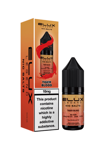 Elux Legend Nic Salt E-liquid Tiger Blood 10mg