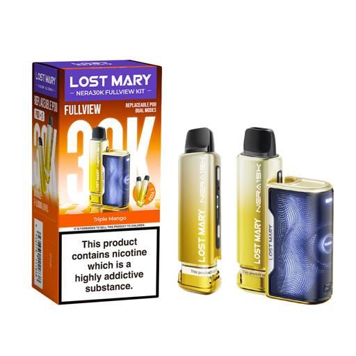 Lost Mary Nera 30K Fullview Prefilled Pod Kit Triple Mango