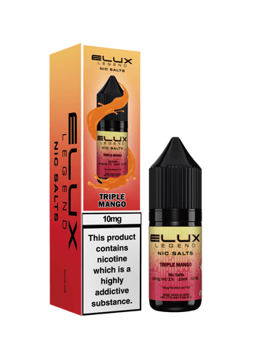 Elux Legend Nic Salt E-liquid Triple Mango 10mg