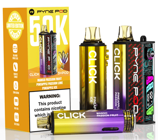 Pyne Pod Click 50K Prefilled Pod Kit Tropical Edition