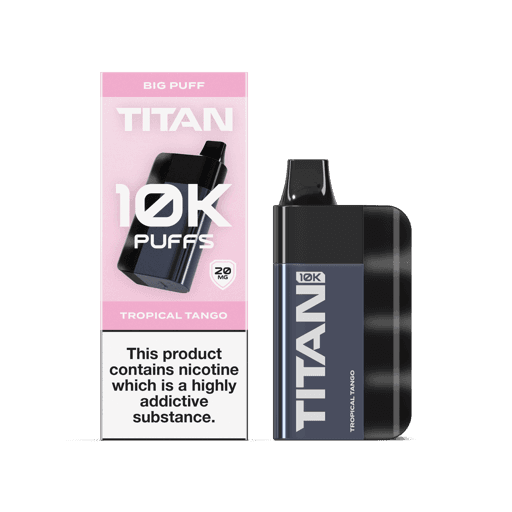 Titan 10k Rechargeable Disposable Vape Kit Tropical Tango