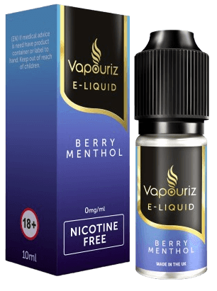 Vapouriz Premium E-liquids Berry Menthol 0mg
