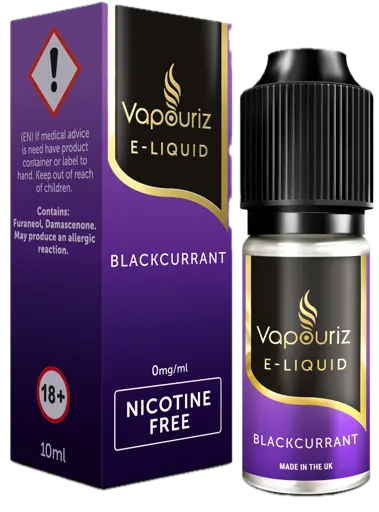 Vapouriz Premium E-liquids Blackcurrant 6mg