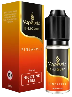 Vapouriz Premium E-liquids Pineapple 0mg