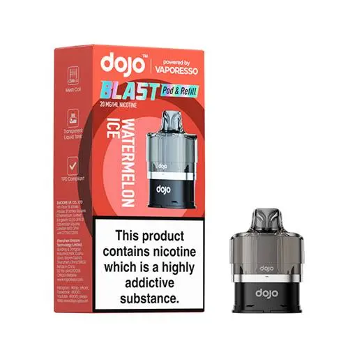 Vaporesso Dojo Blast 6000 Prefilled Pods Ten Tangerines 20mg