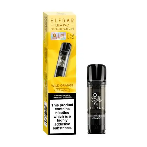 Elf Bar Elfa Pro Prefilled Pods Wild Orange