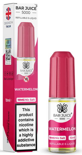 Bar Juice 5000 Nic Salt E-liquid Watermelon 10mg