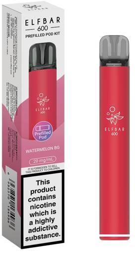 Elf Bar 600 Prefilled Pod Kit Watermelon BG