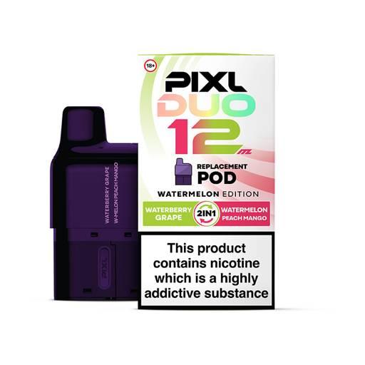 PIXL Duo 12 Prefilled Vape Pods Watermelon Edition