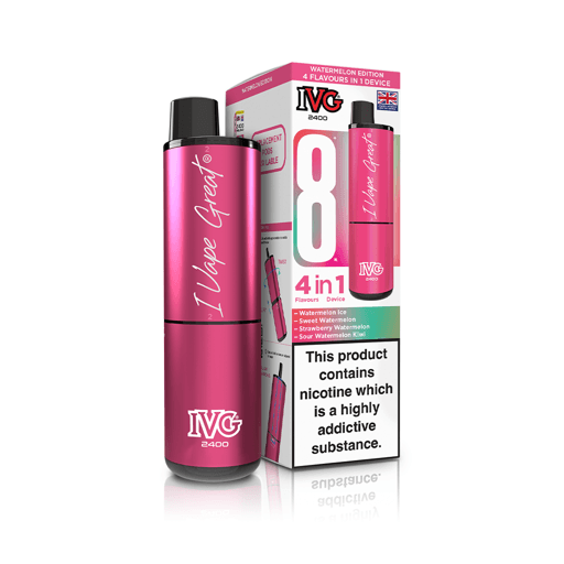 IVG 2400 Prefilled Pod Vape Kit Watermelon Edition