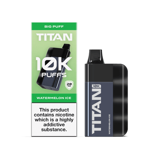 Titan 10k Rechargeable Disposable Vape Kit Watermelon Ice